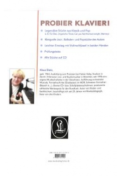Probier Klavier, Dietz Klaus+CD