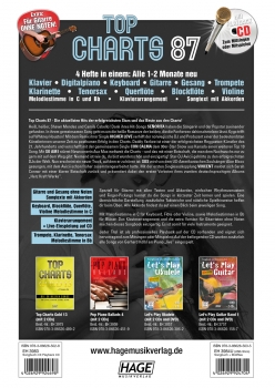Hage Top Charts 87 (mit CD)